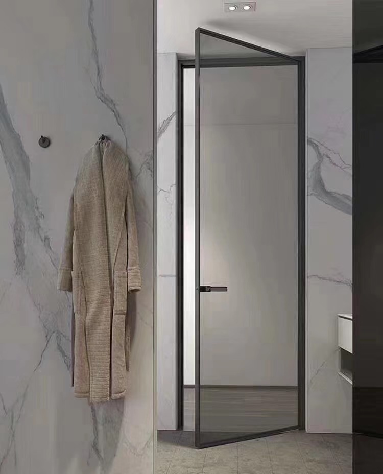 隐形玻璃门装修效果图欣赏与设计灵感