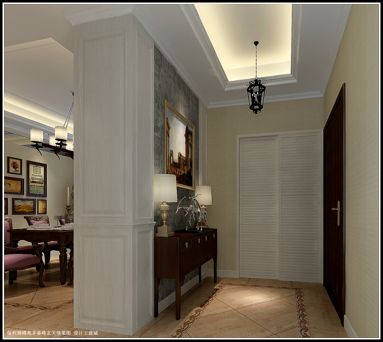 玄关效果图大全：百安居精选实用美观设计案例