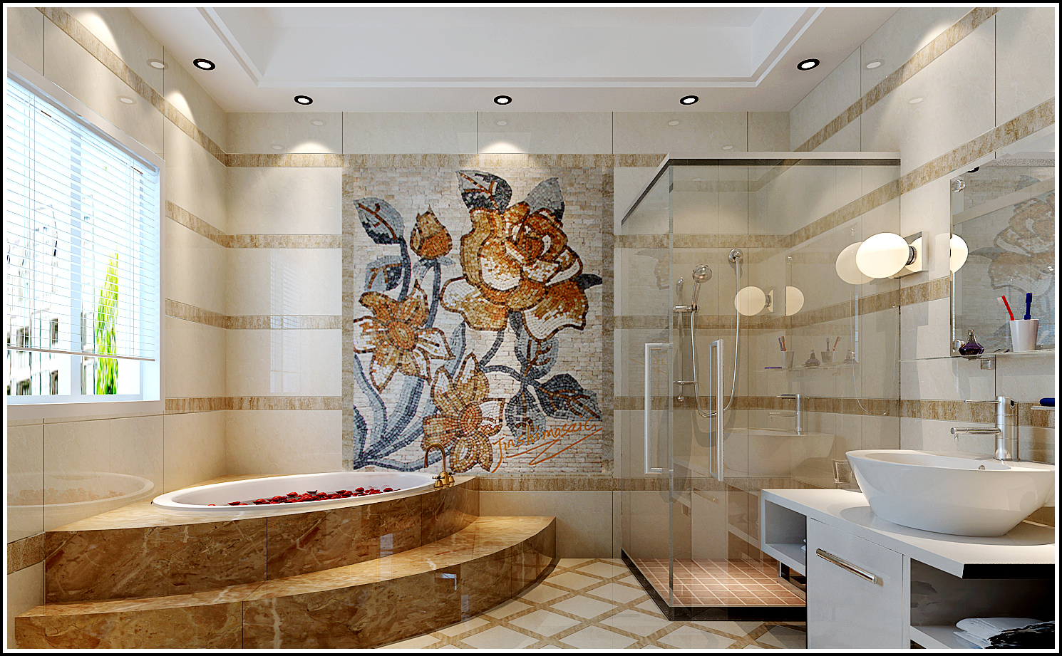 儿童药浴空间装修设计：健康与舒适并存