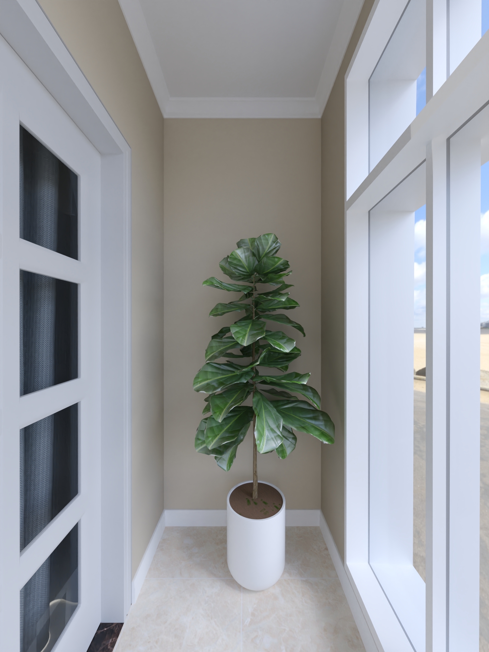 绿植摆放效果图，打造高颜值家居环境