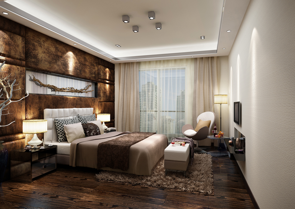 胡桃木色效果图大全：打造温暖质感家居空间