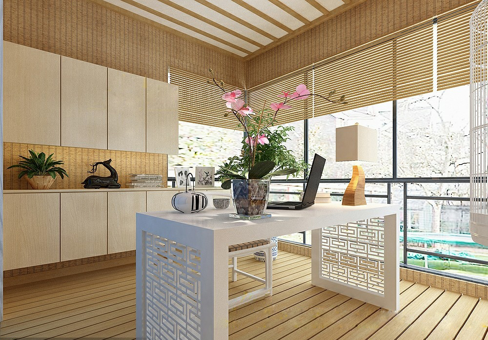 竹屋设计效果图与灵感来源