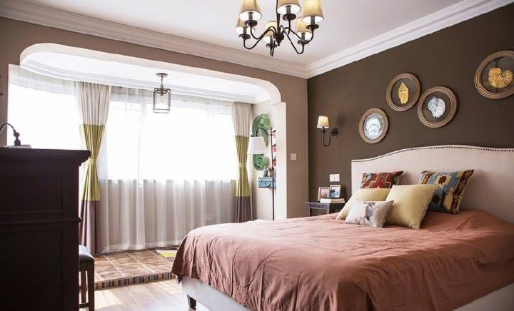 米色配咖色效果图，让家居更具温暖与层次感