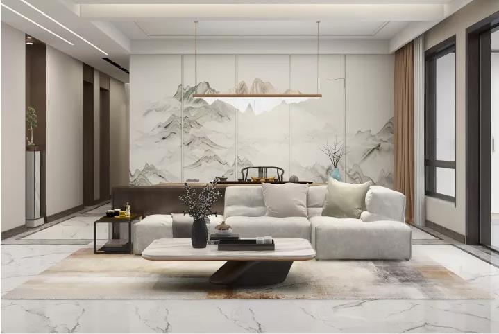 提升品味的意式客厅大理石设计图片欣赏