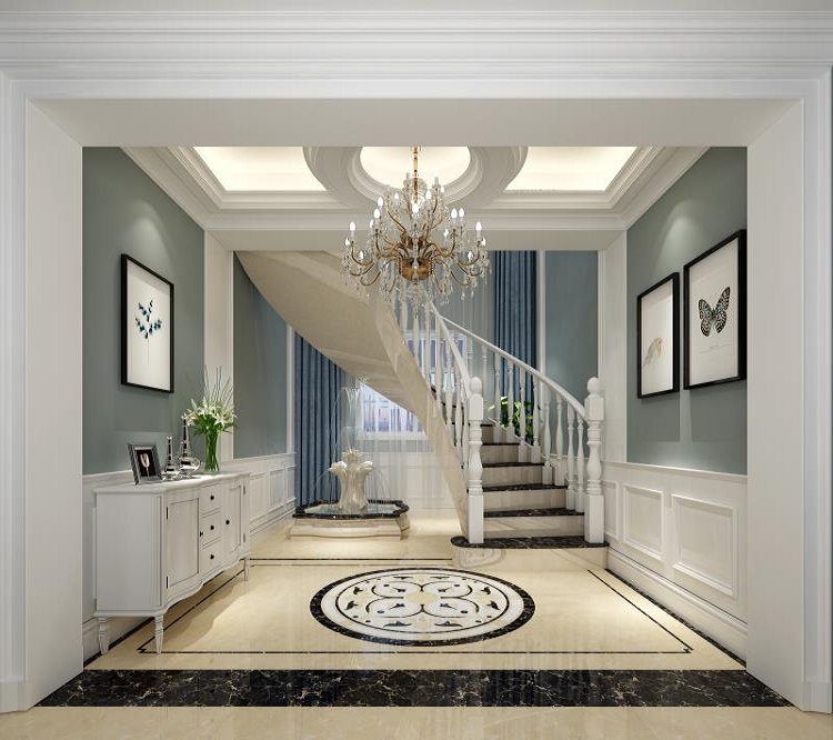 二层门厅设计图片：简约与美感的完美结合