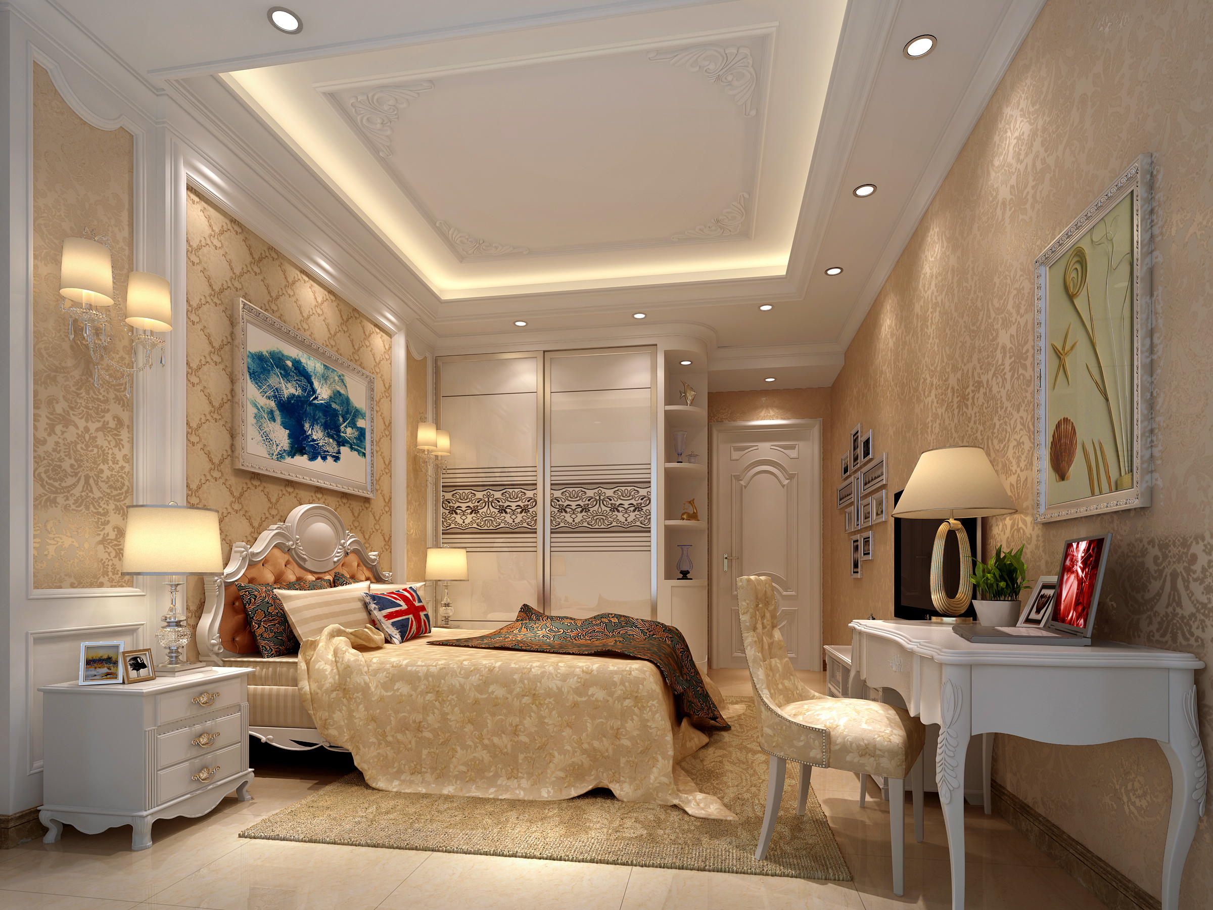 精选石膏板造型吊顶设计效果，打造别致空间