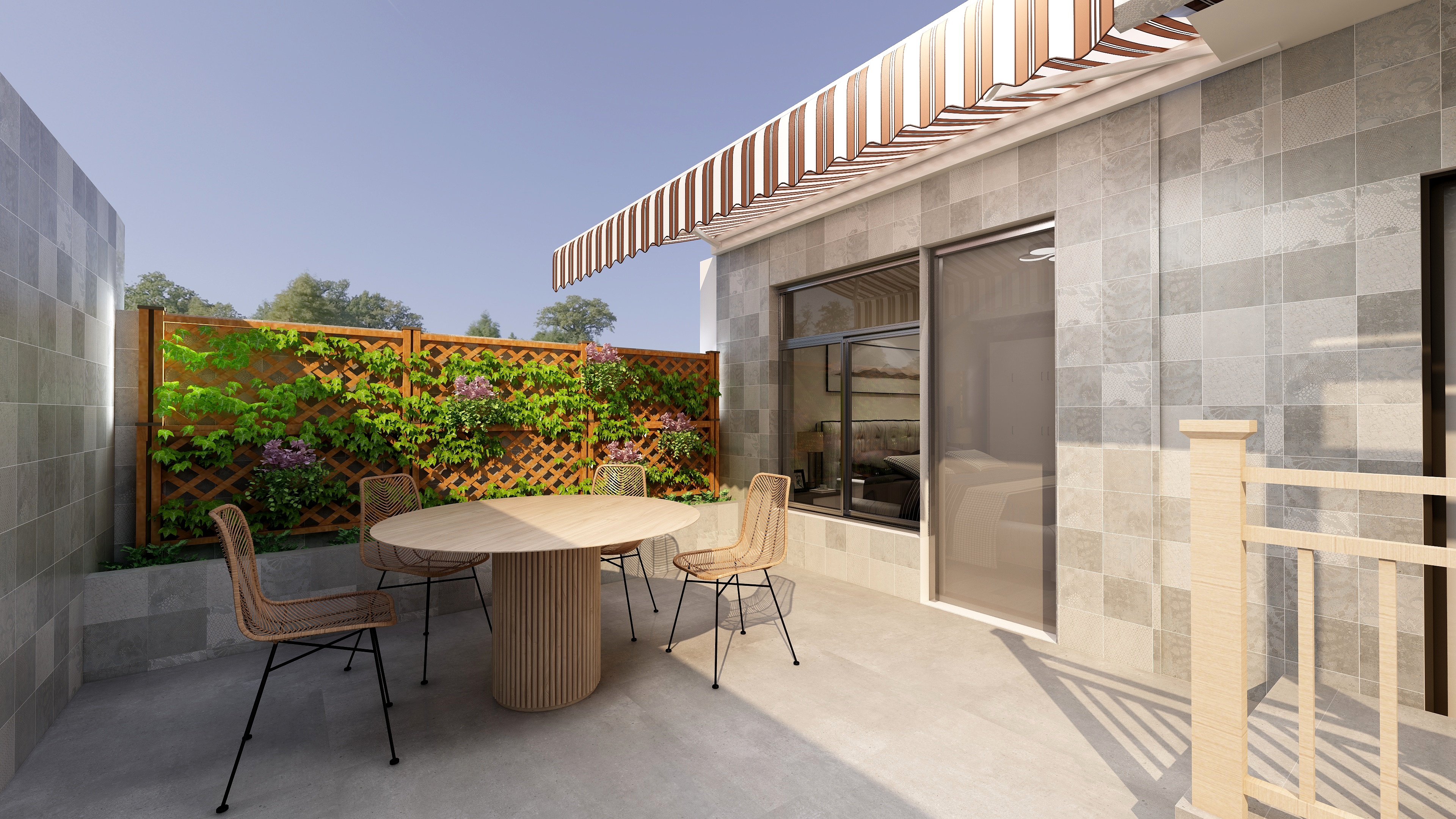 阳台顶外立面效果图大全：精美设计与实用指南