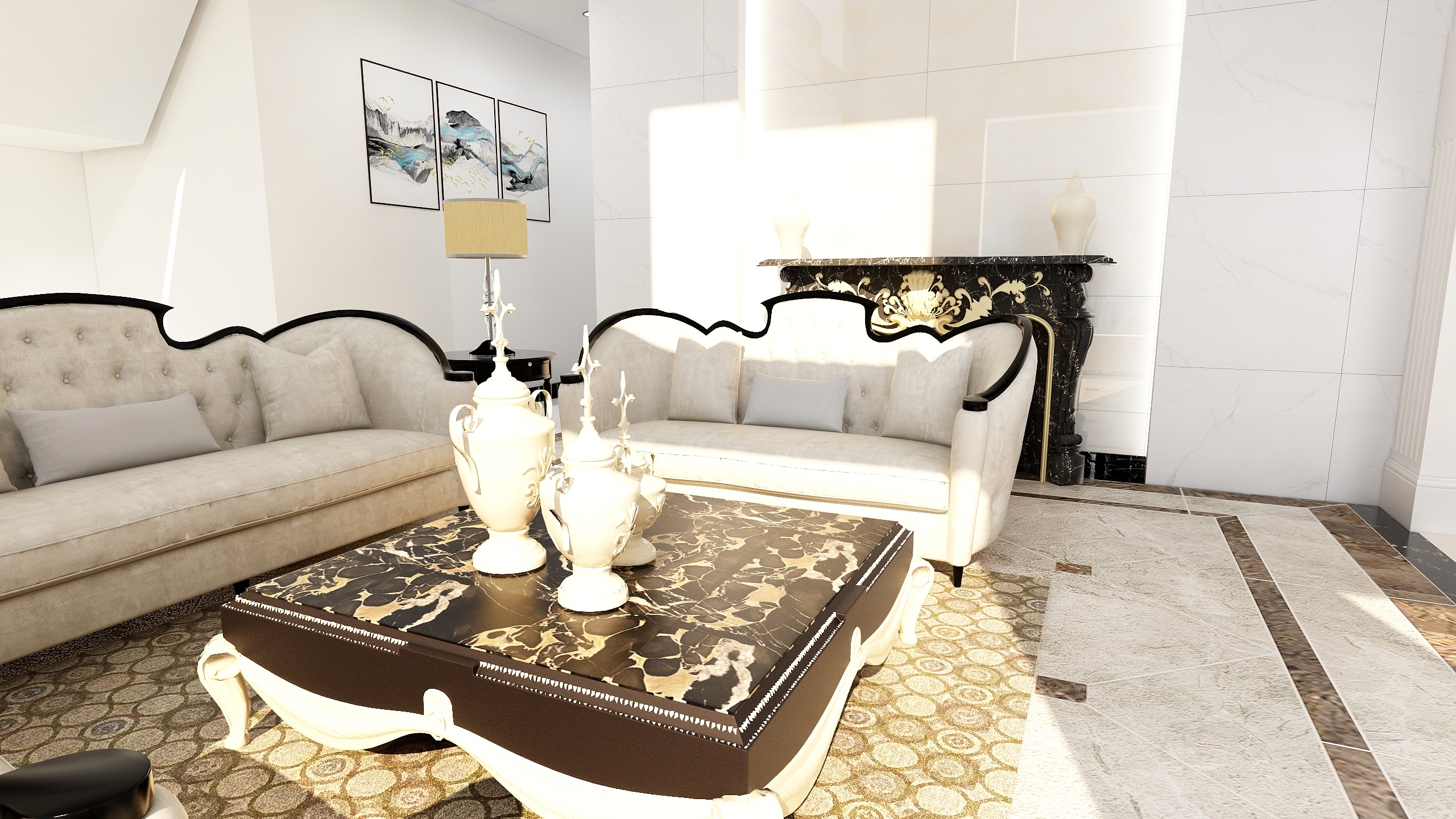 中古风搭配效果图：复古与现代的完美结合