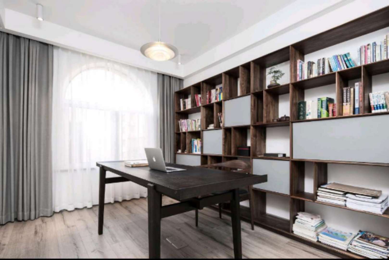 创新与舒适并存的中小型图书馆装饰设计方案