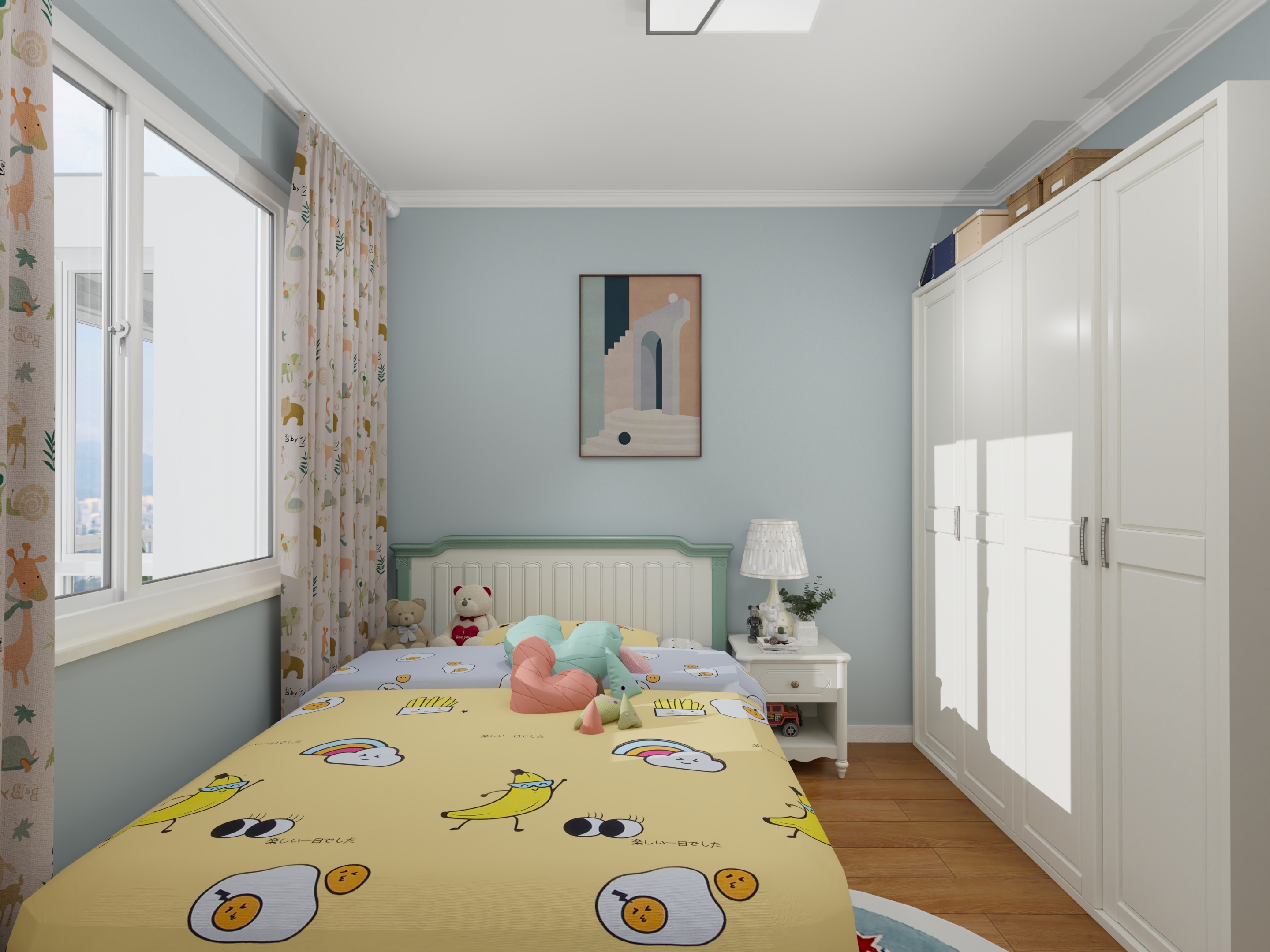 儿童体检中心装修效果图设计指南