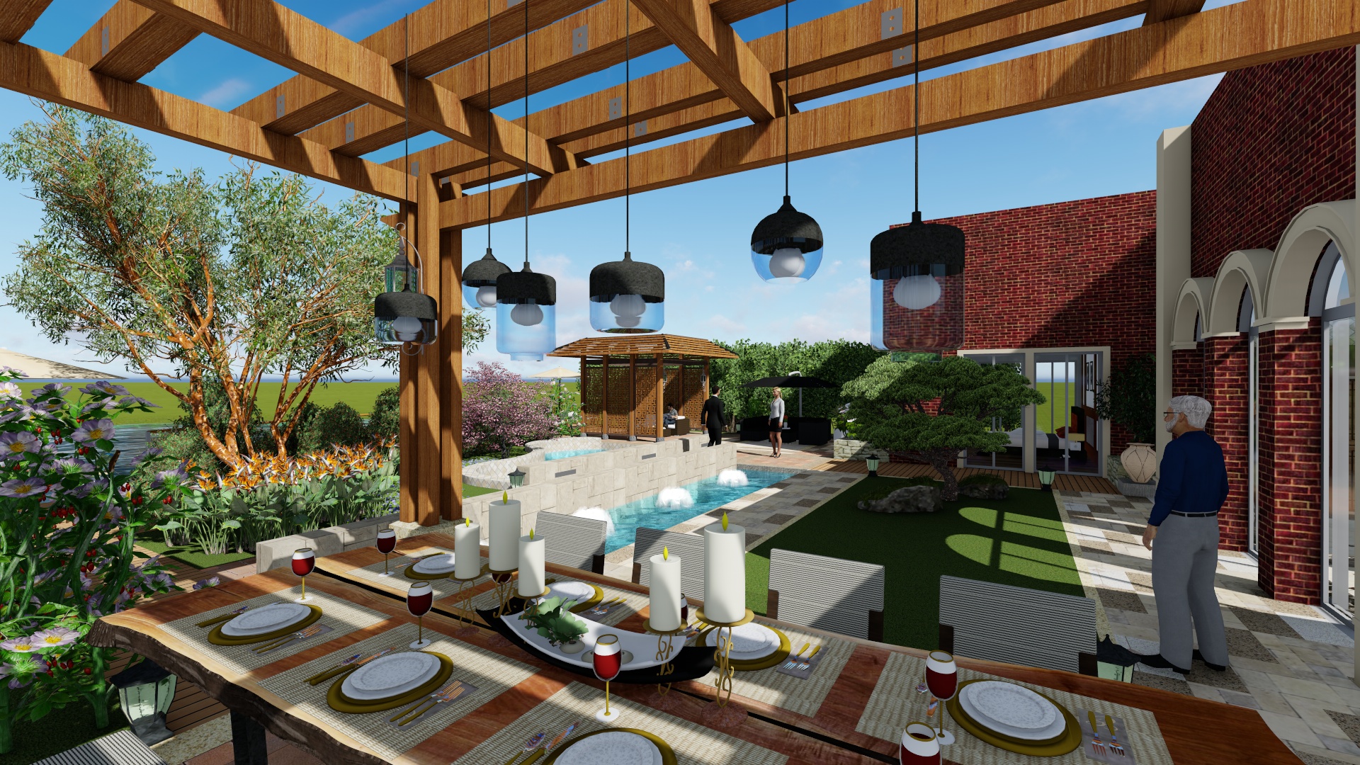 户外咖啡厅装修效果图大全：设计灵感与实用指南