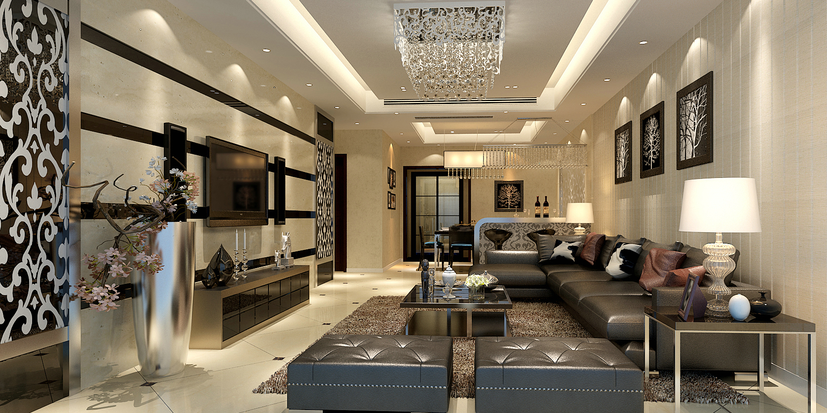 靳东豪宅内装修风格解析：设计灵感与布局技巧