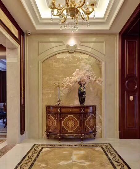 中式大理石垭口设计灵感与效果图精选