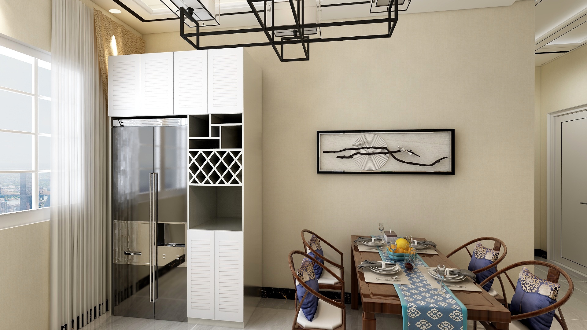 冰箱在厨房摆放的最佳位置及装饰设计推荐