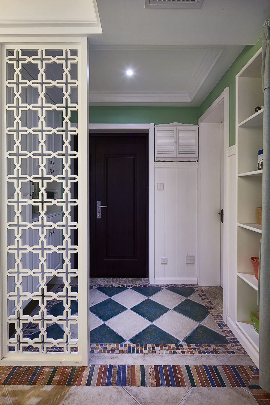 门头花格装修效果图大全：设计与实用的完美结合