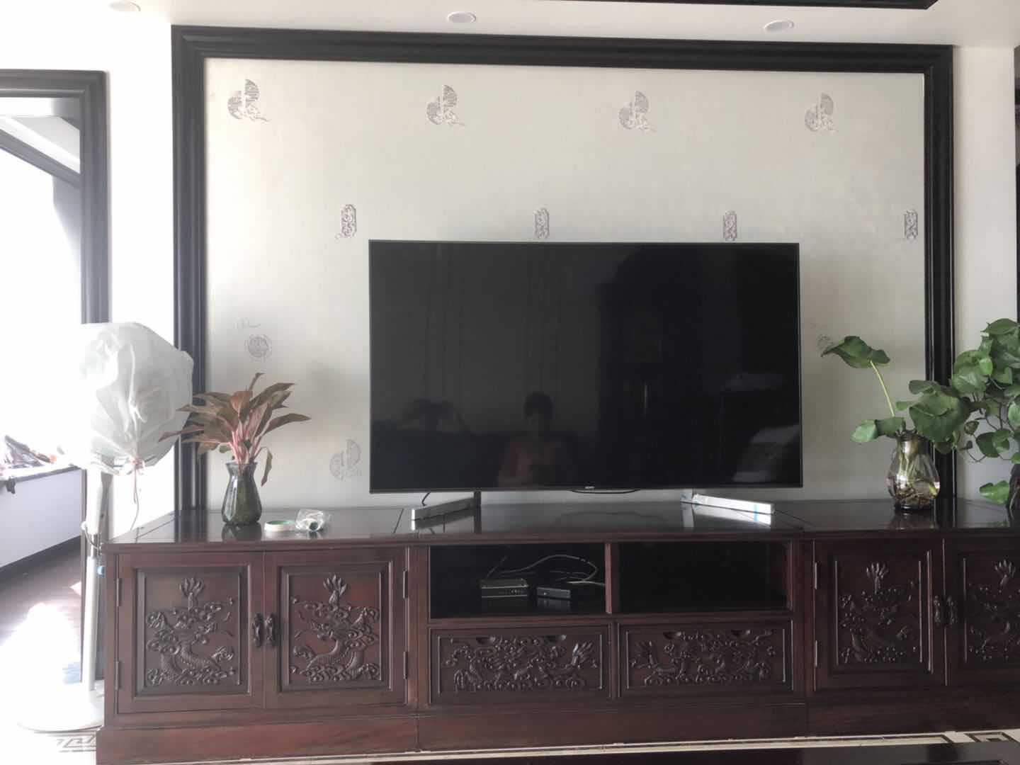 打造理想电视柜：木工设计效果图分享