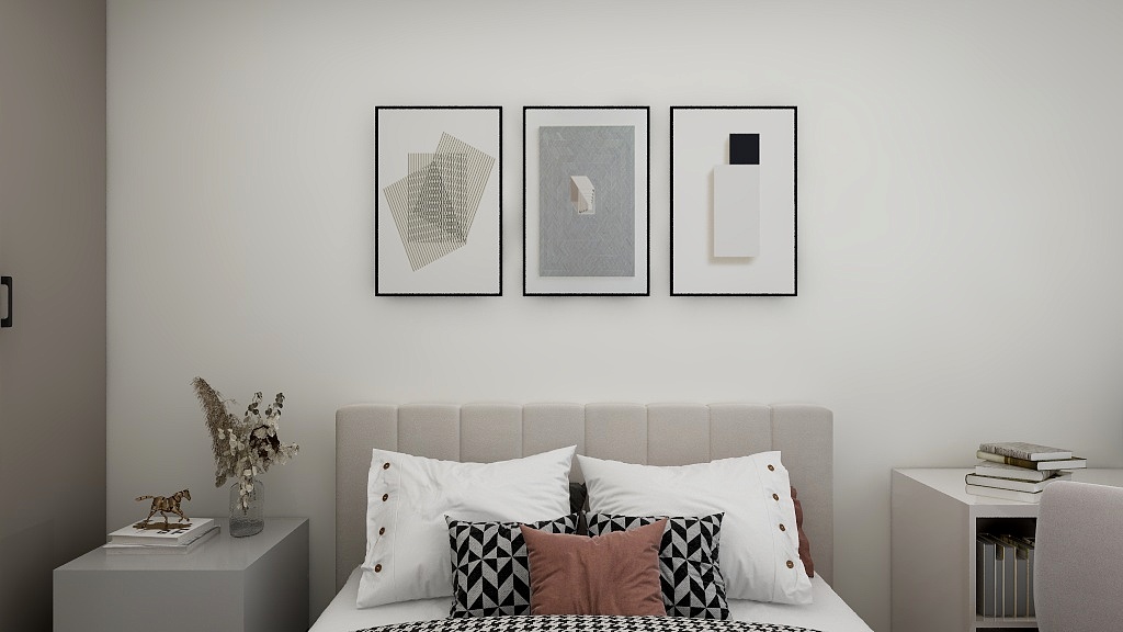 莫兰迪白色装修风格效果图，打造高雅与柔和的空间美学