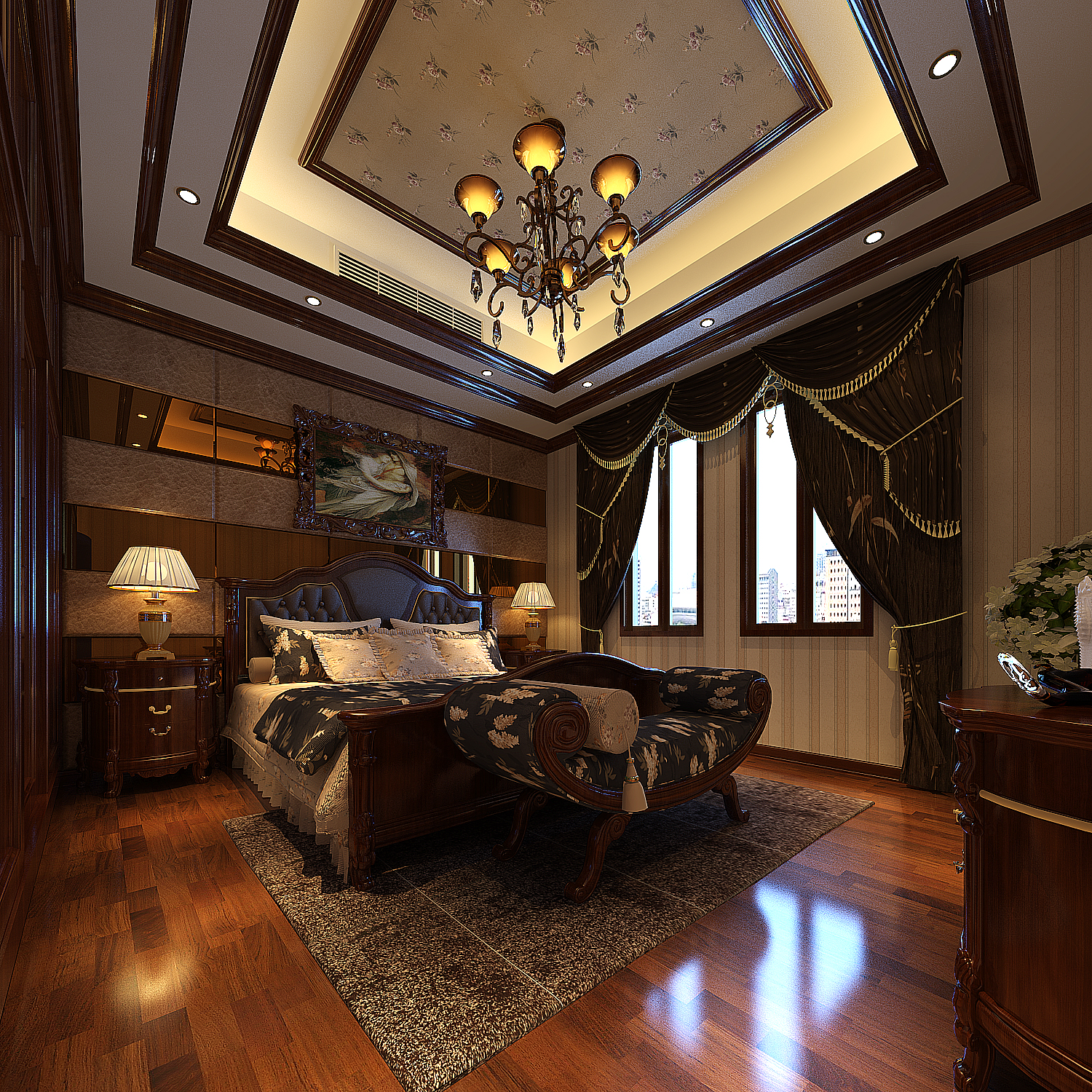 红木条吊顶效果图设计灵感与实用建议