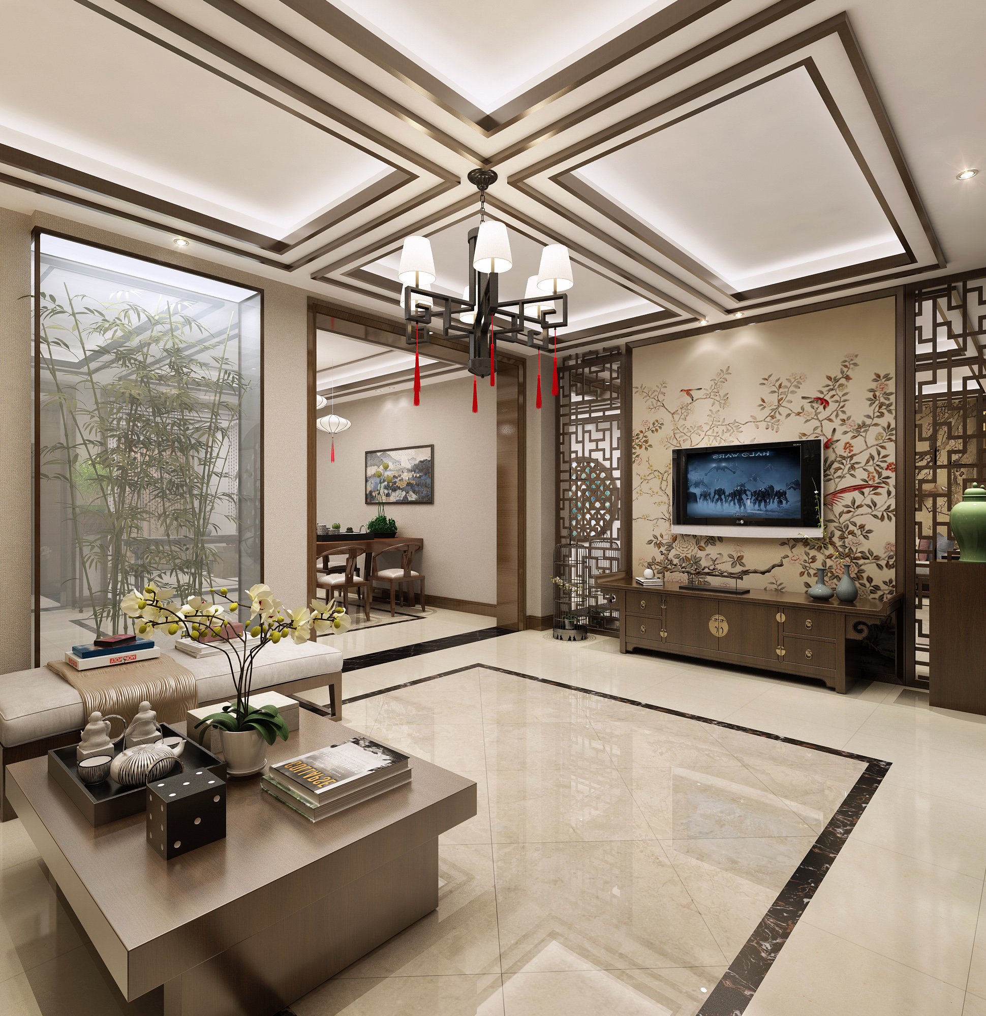 二层三合院平面图设计理念与实景展示