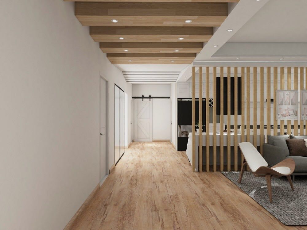 舞蹈教室木地板安装效果图赏析