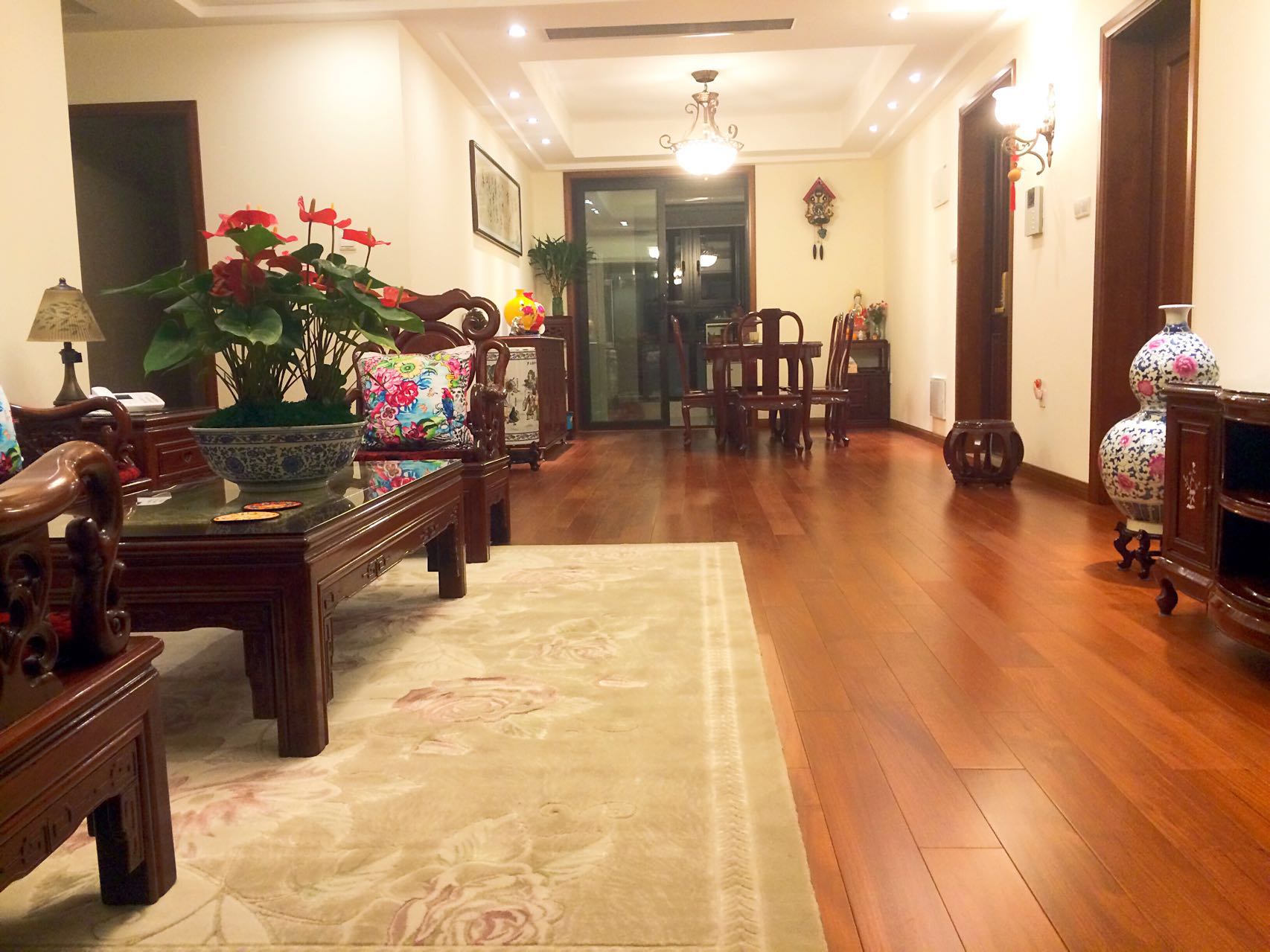 全屋红檀木整装价格详解 | 百安居透明报价与成本分析