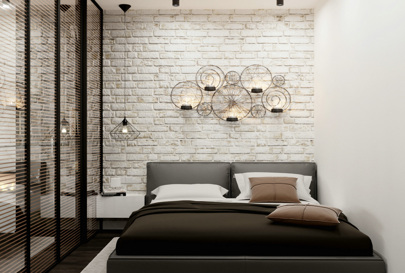 电现墙装饰效果图：创意设计与视觉震撼