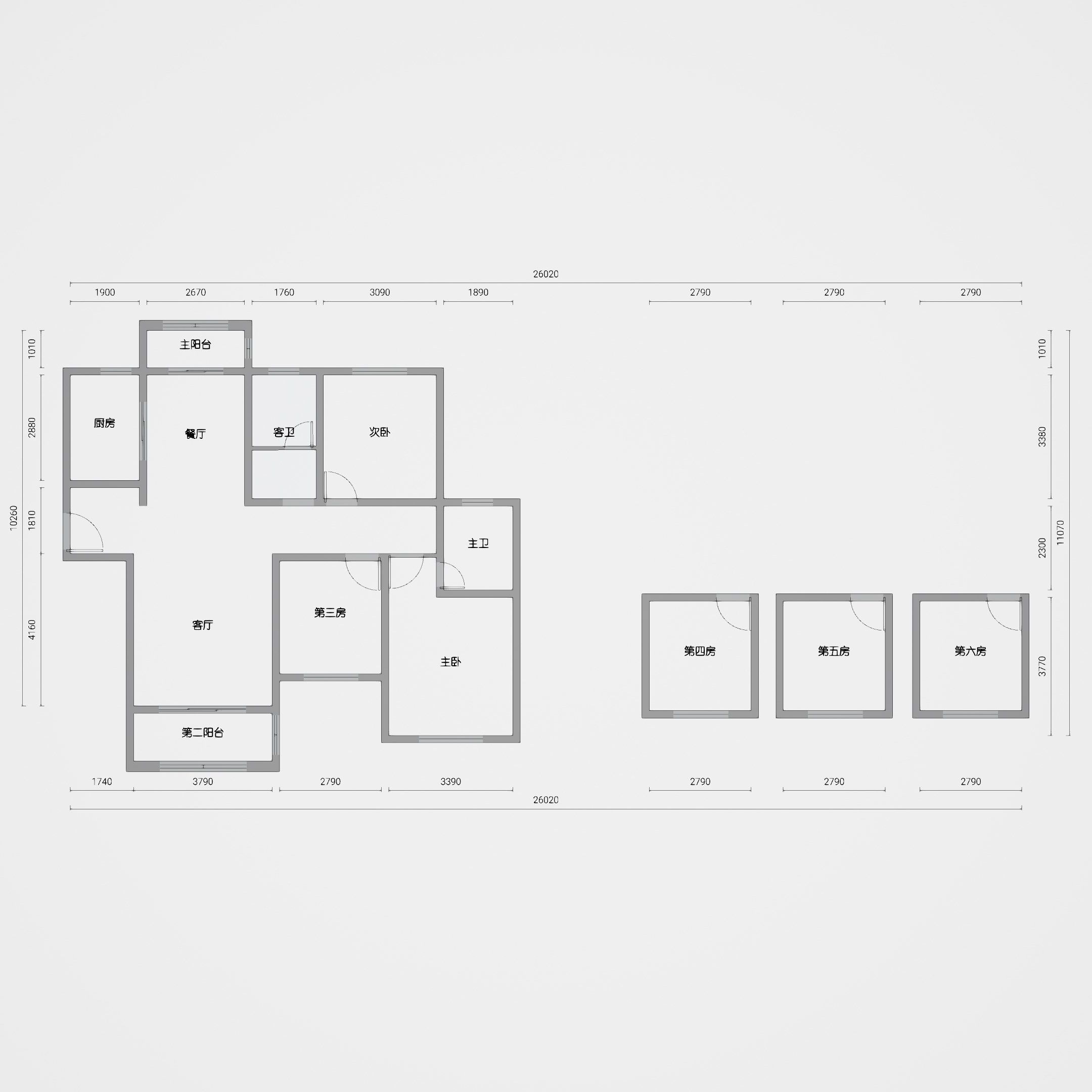 二开间自建房大门居中设计效果解析