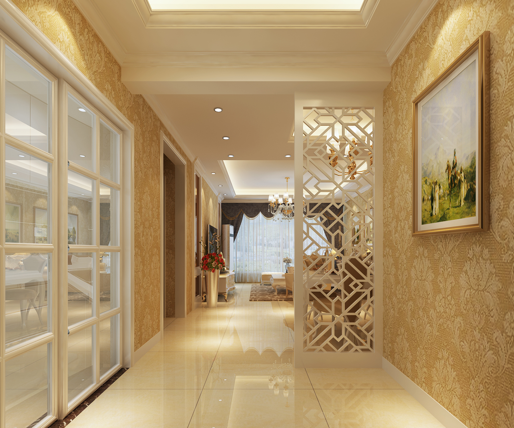 晶彩石外墙效果图展示及设计灵感