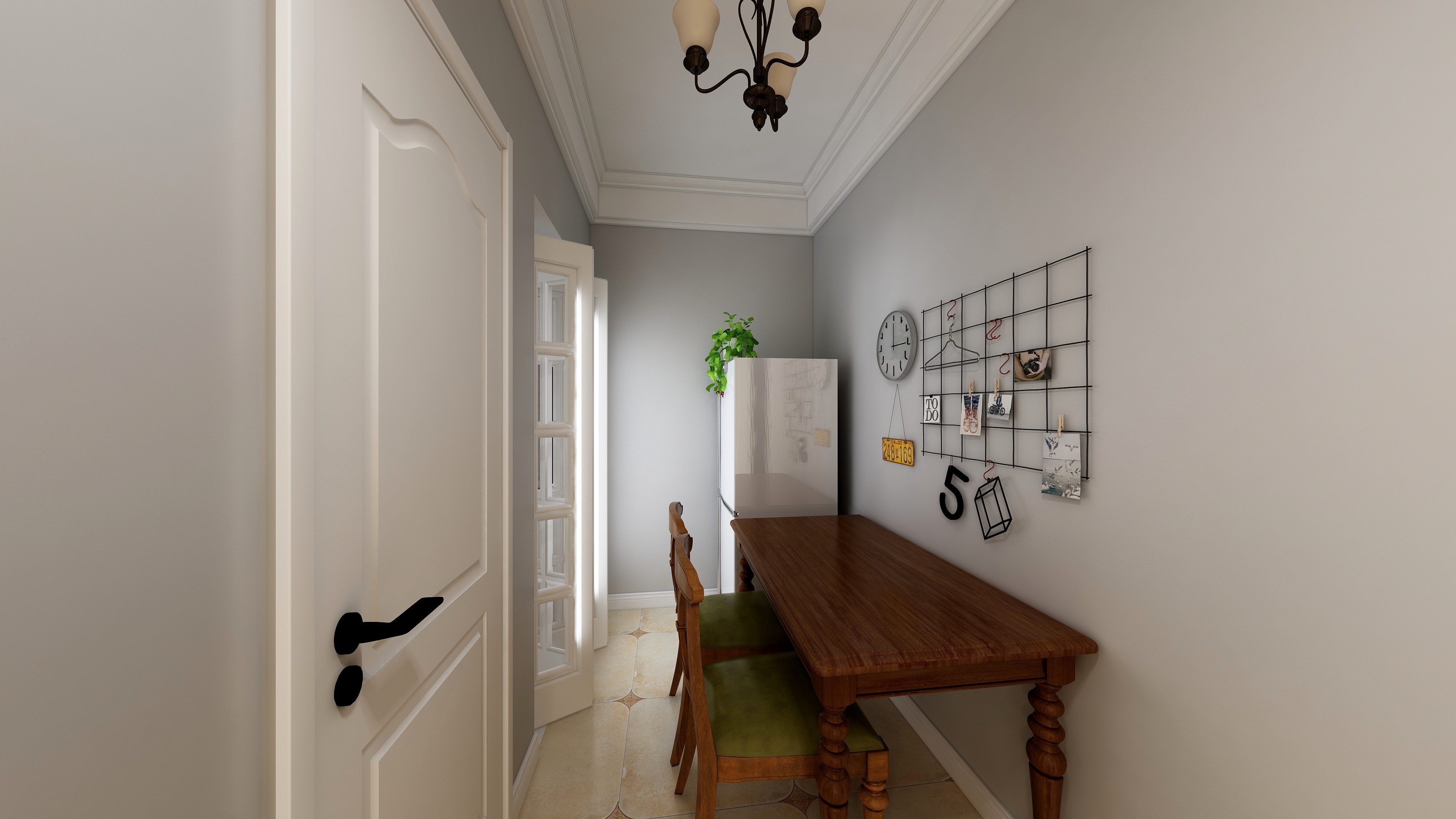 解决走廊玄关吊顶横梁高度不一致的最佳方案