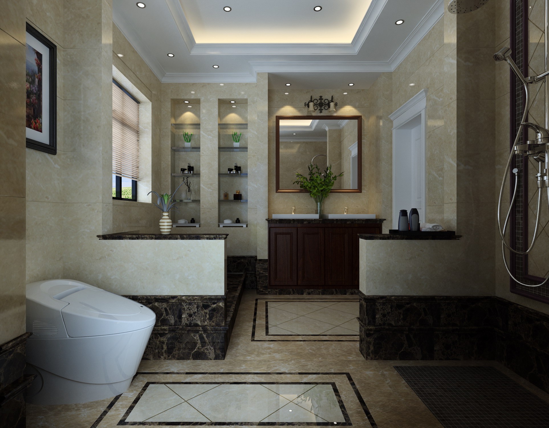 房间地板美缝效果图：让家居焕然一新