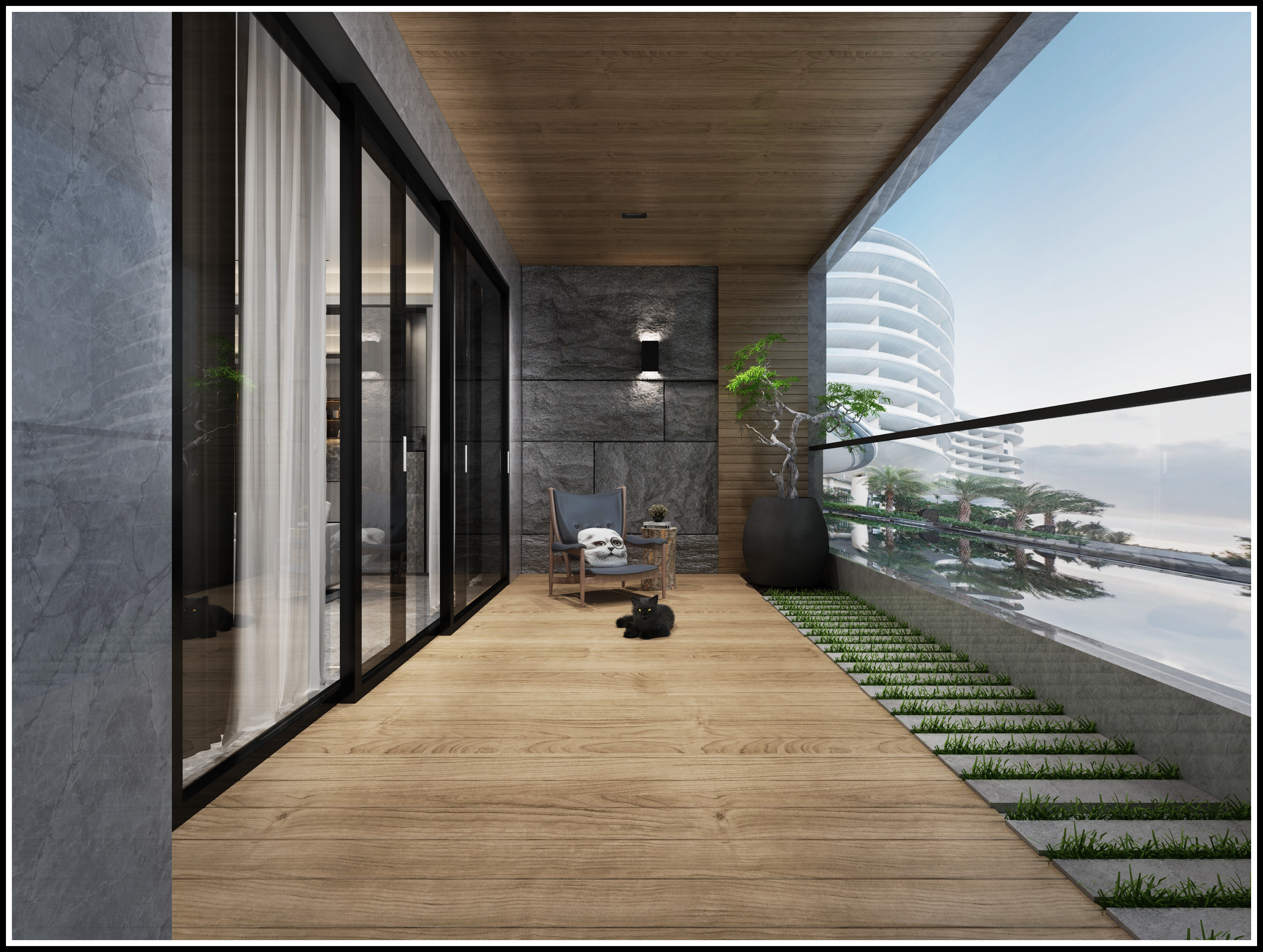 4层商业楼效果图设计推荐，让商业空间更具吸引力