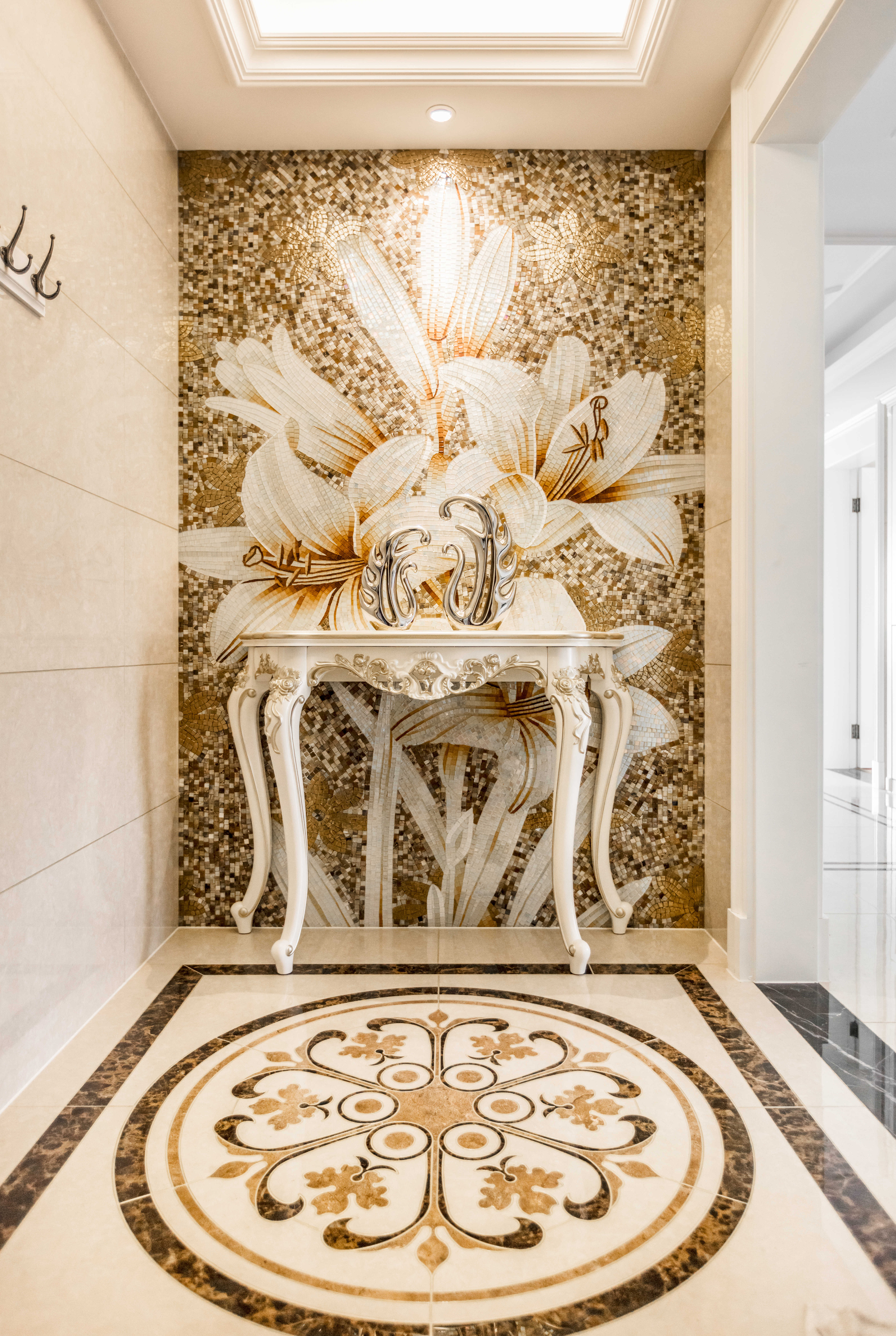 瓷砖海棠角效果图片赏析与应用指南