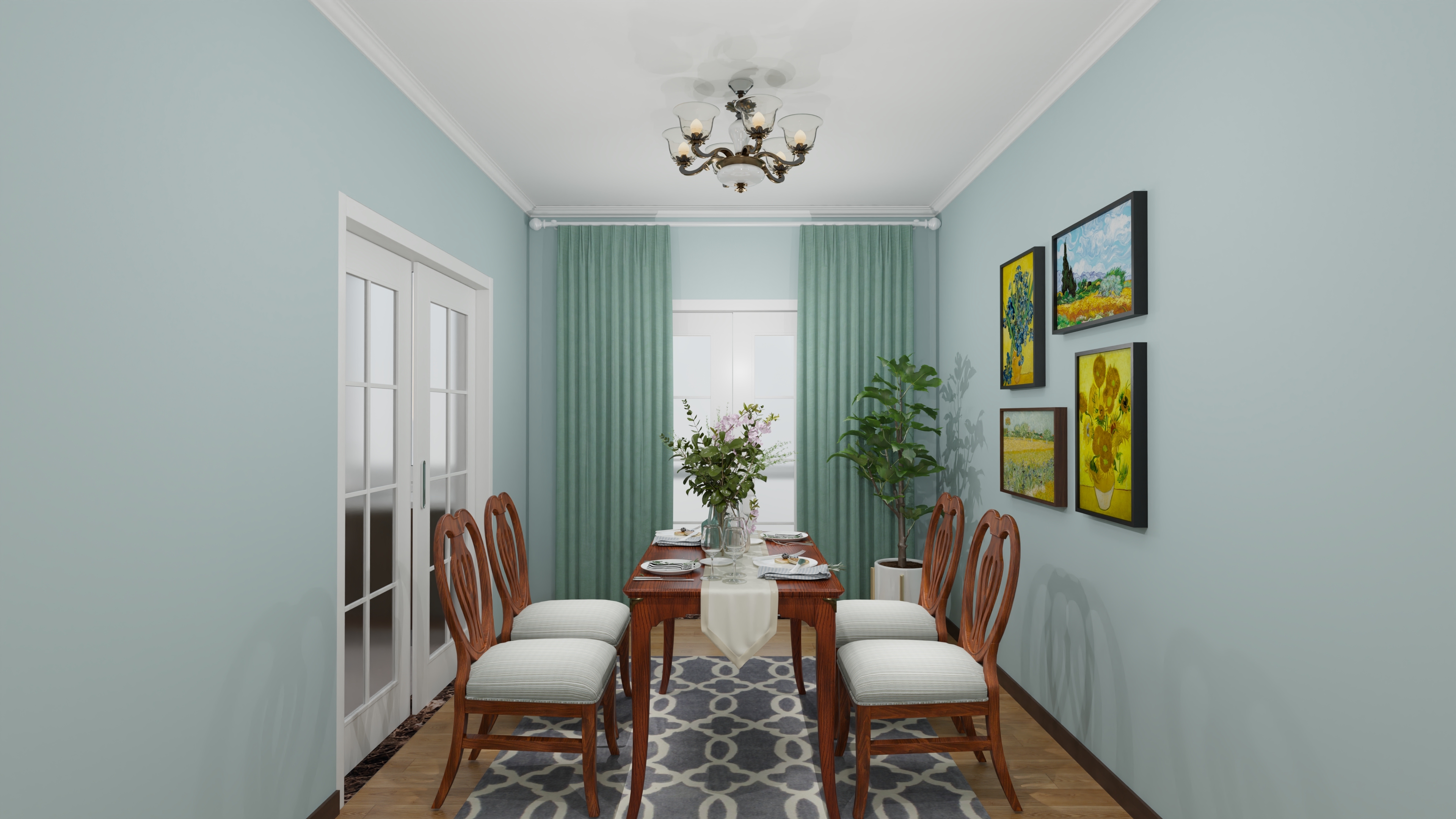 美式复古餐厅装修效果图：设计灵感与实用案例