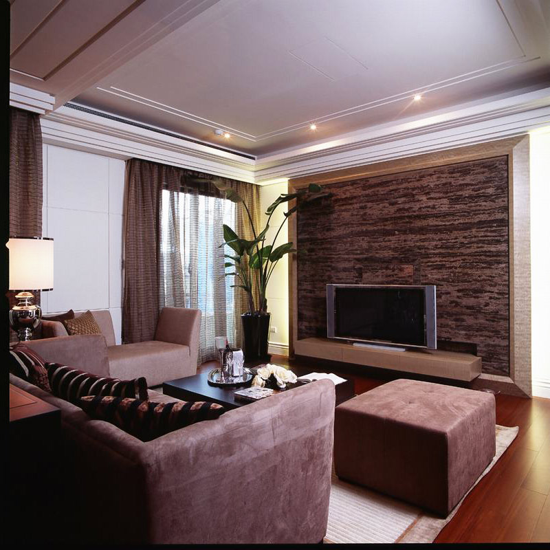 外墙防水效果设计图合集：客厅装修灵感