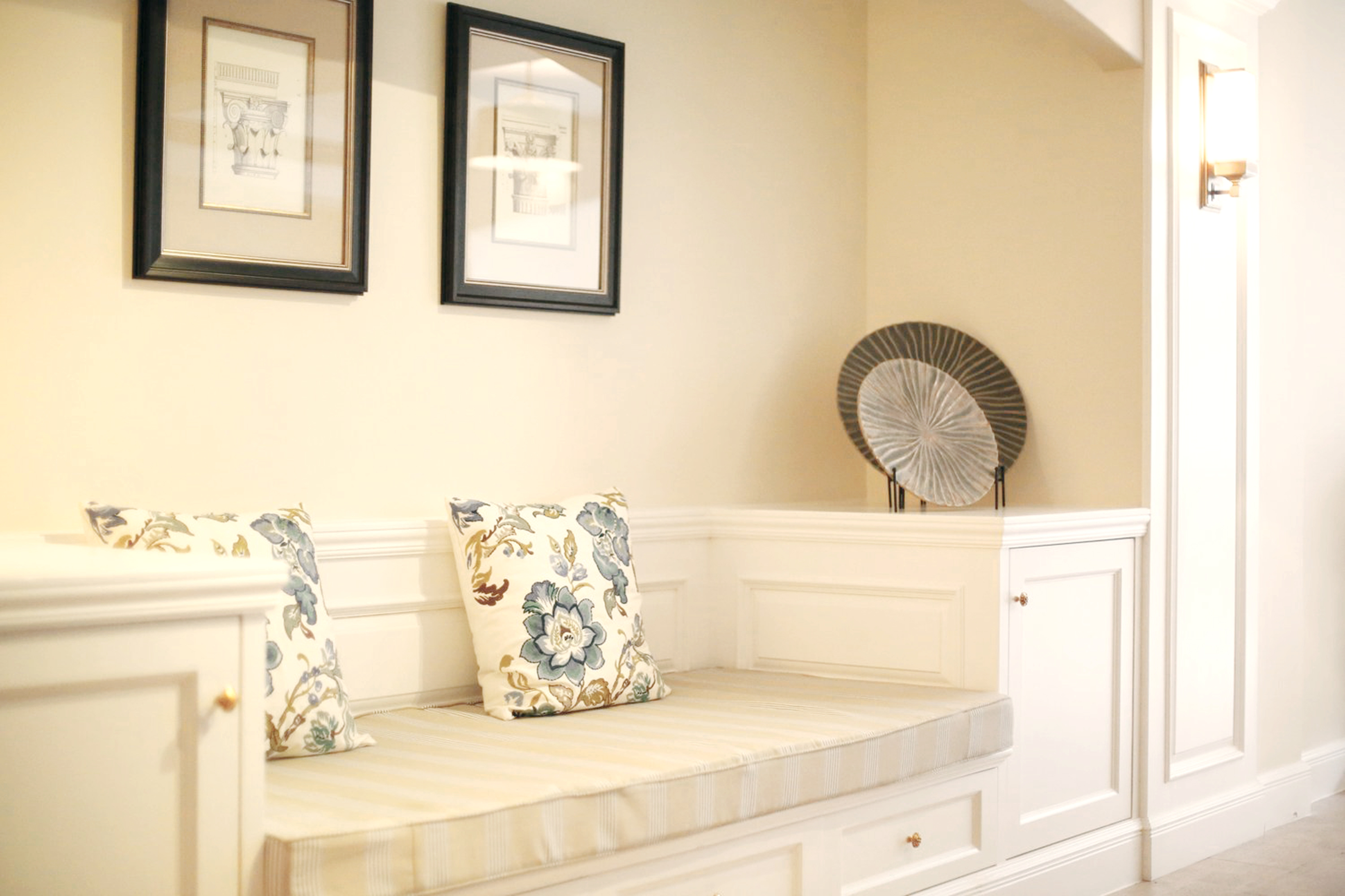 弧形踢脚线效果图与设计灵感