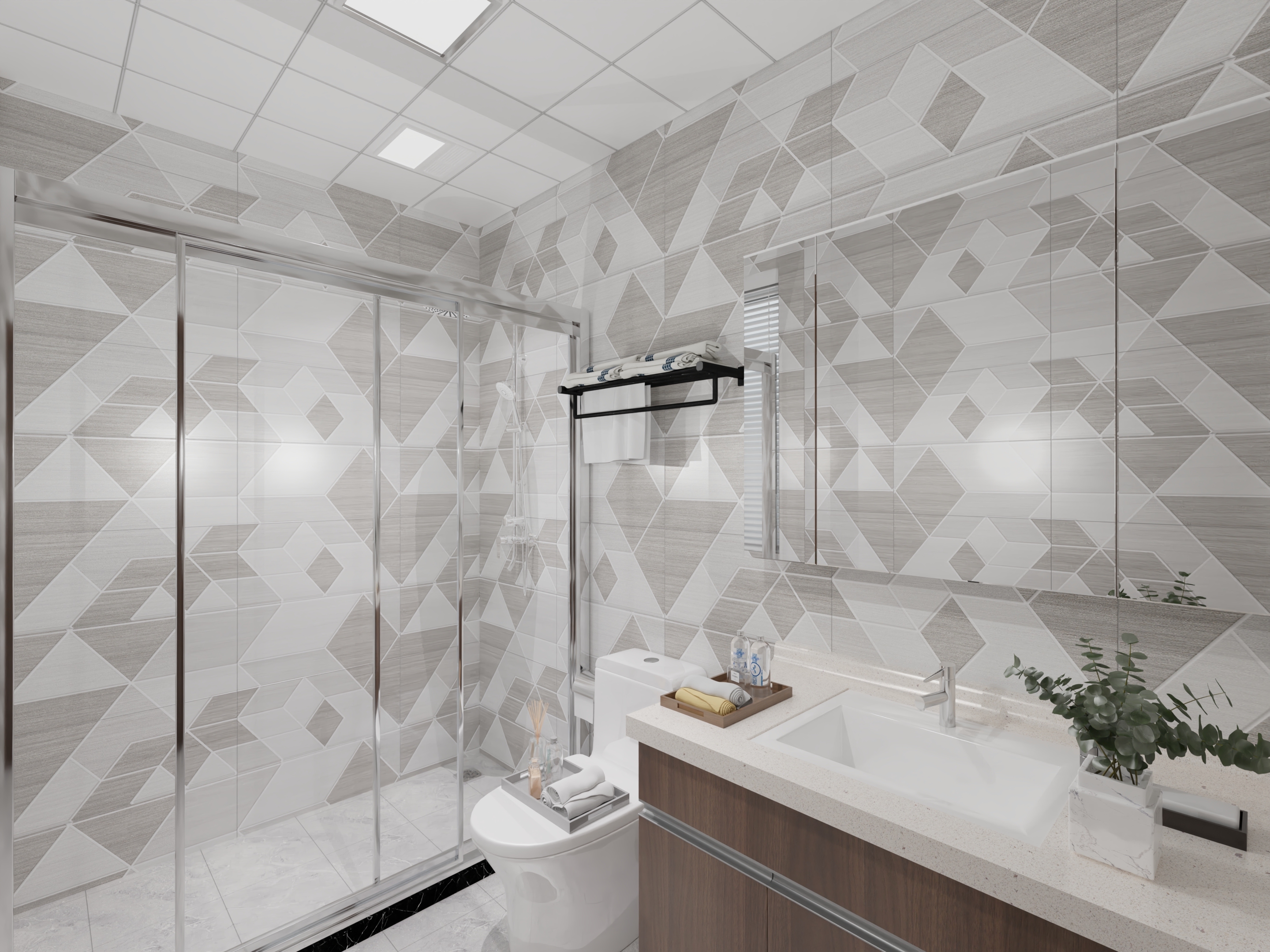 顺辉瓷砖1325效果图——打造高品质居家环境的设计参考