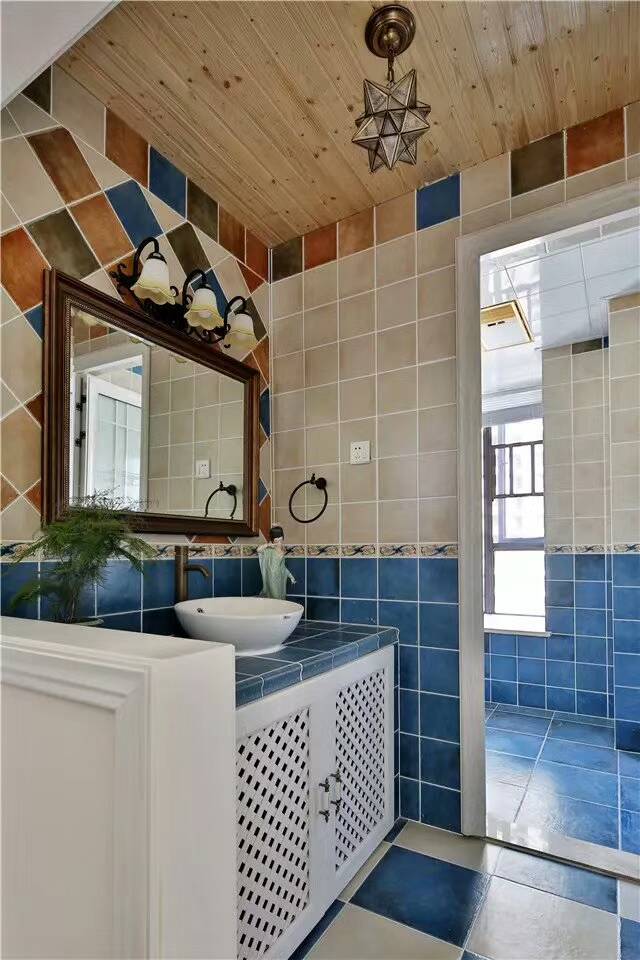 地砖错缝效果图展示及铺贴技巧