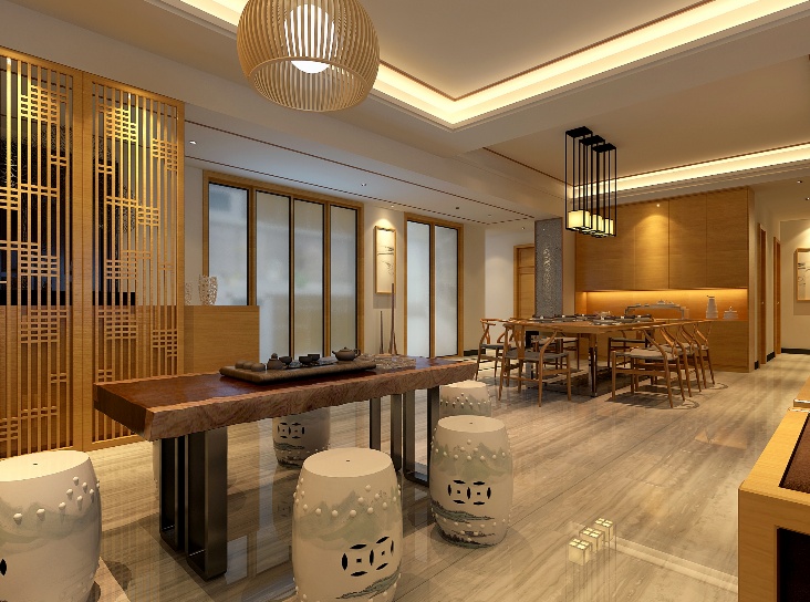 日式烤肉店装修效果图片赏析，打造温馨日式风情