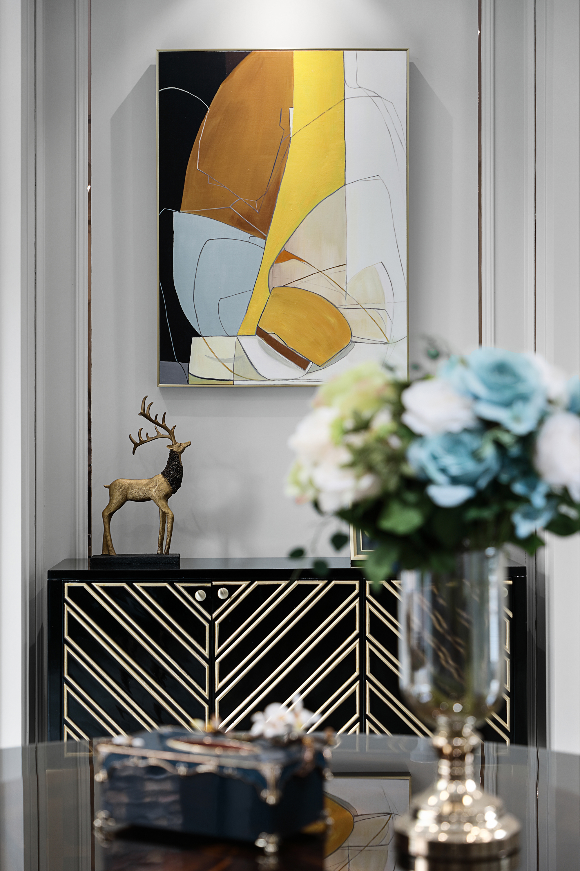 艺术名画装框效果图，让家居装饰更显品位