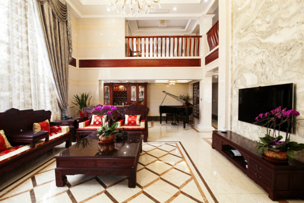 整屋案例：绝美新中式别墅，尽显东方雅韵