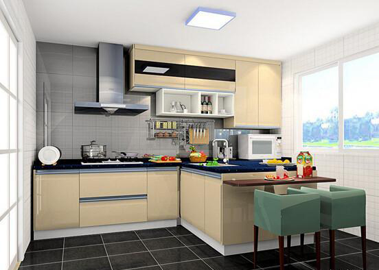  辣妈最爱的厨房设计 时尚才是硬道理！