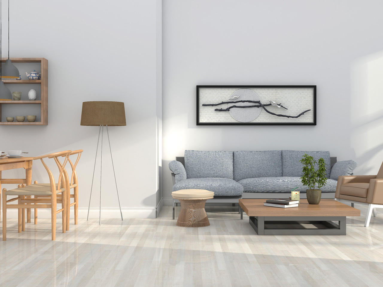 白色木地板的优缺点，白色木地板和新房怎么搭配才好看？