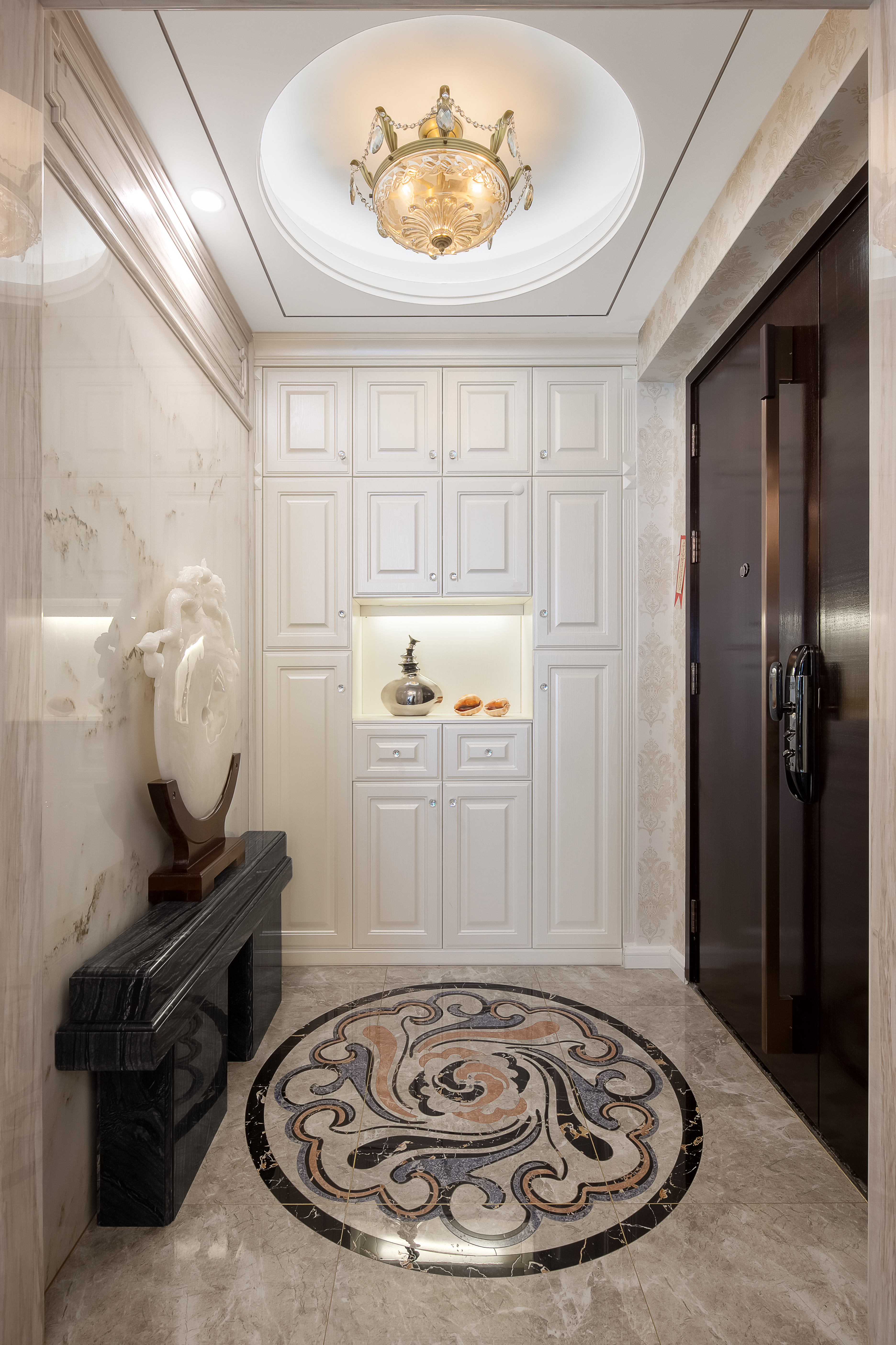 垂花门效果图设计案例及家装推荐